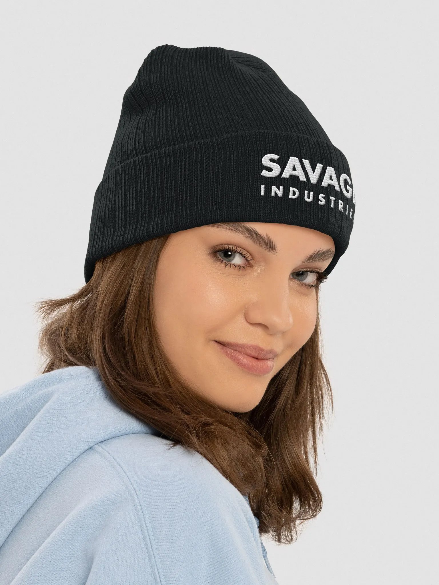 Savage Industries - White logo (Beanie) product image (23)