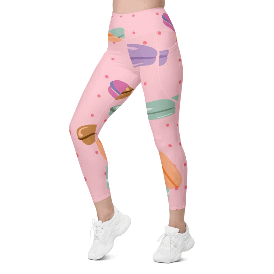 Macaron Madness Pocket Leggings product image (4)