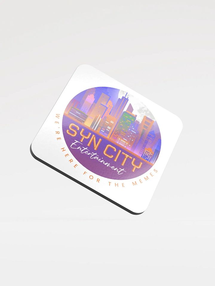 SCE LOGO Glossed Cork Coaster product image (1)