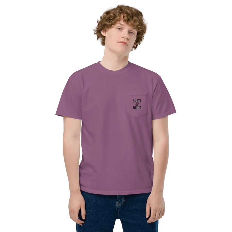 Skate or Swim Pocket T product image (3)