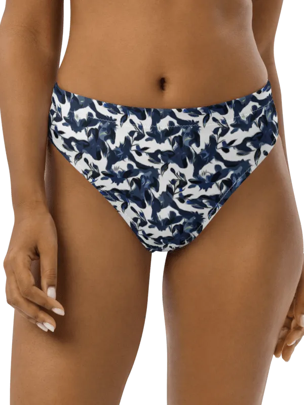 Wild Waves | Recycled High Waisted Bikini Bottom product image (1)