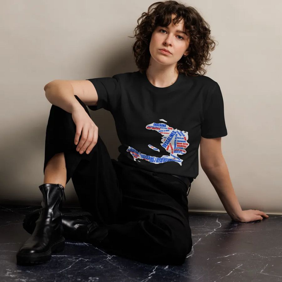 Haiti Map Unisex T-Shirt product image (13)