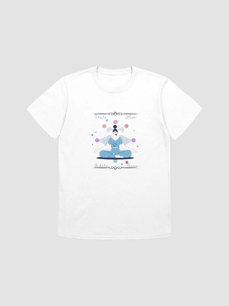 Inhale Love Exhale Peace T-Shirt | Soft & Lightweight Unisex Tee for Comfort and Style product image (17)
