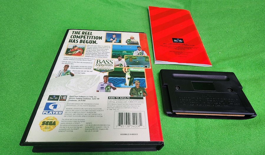 SEGA GENESIS - Bass Masters Classic - CIB product image (2)