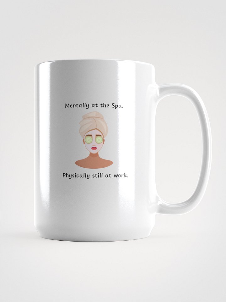 Spa Day Bliss White Glossy Mug product image (1)