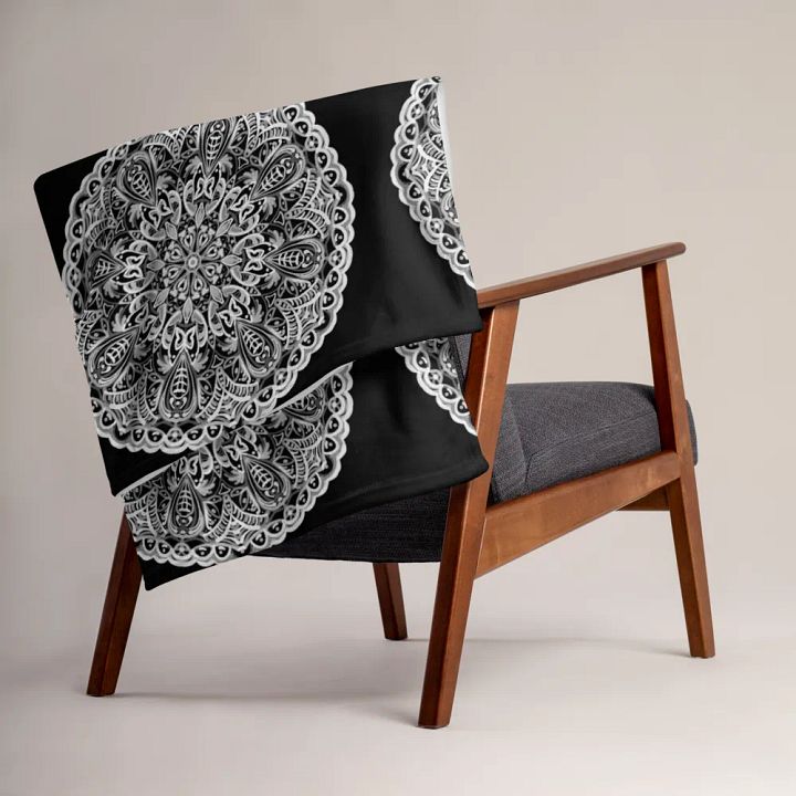 Mandala Magic Throw Blanket product image (1)