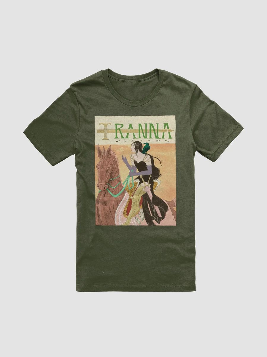 Tranna Wintour Warrior Goddess T-shirt (Green) product image (1)