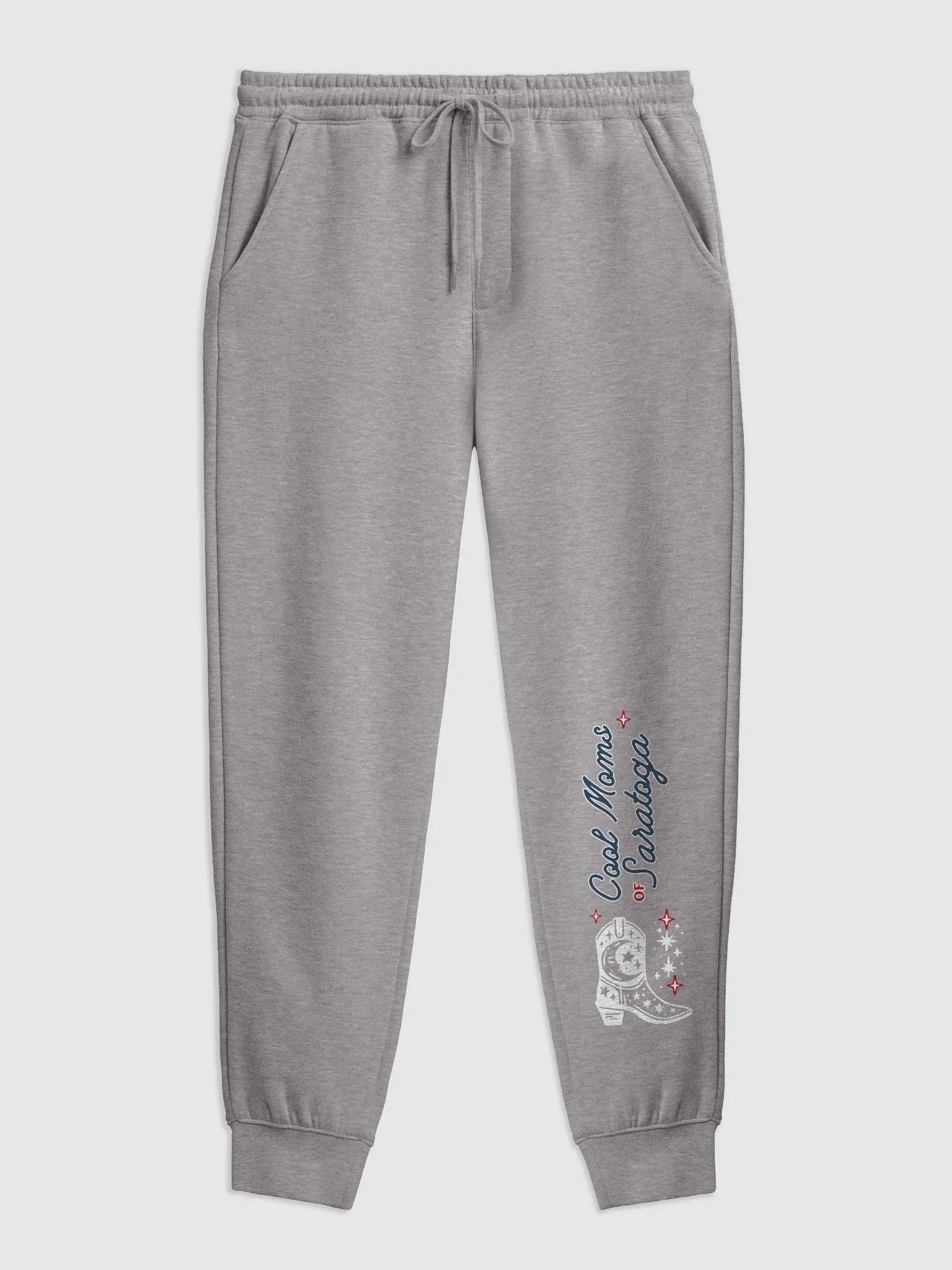Cool Moms of Saratoga Cowboy Boot Sweatpants product image (1)