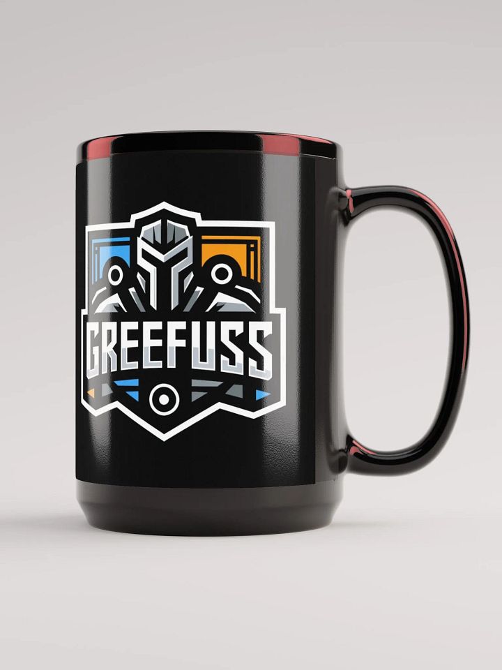 Industrial GREEFUSS KNIGHT Black Glossy Mug product image (1)