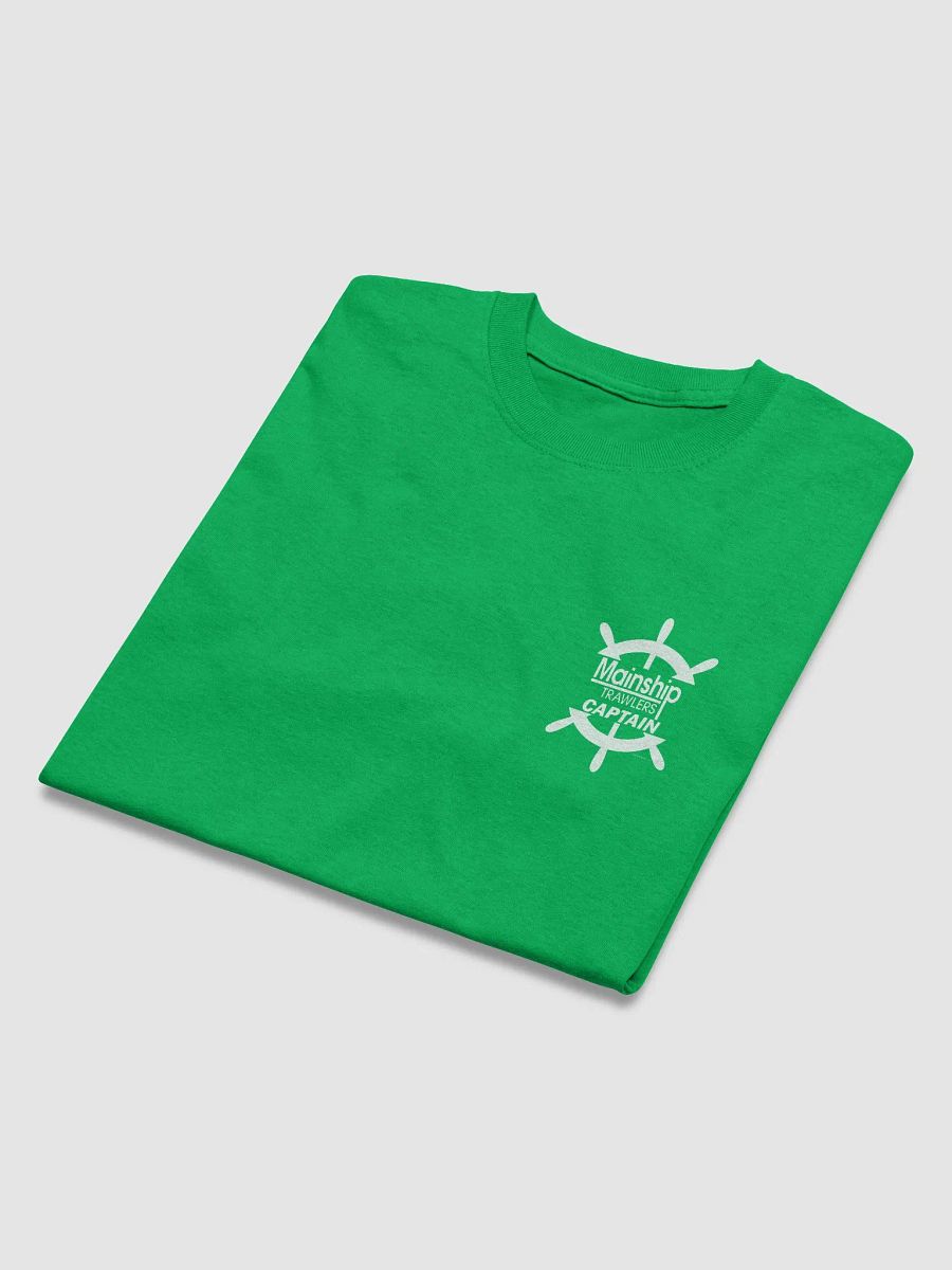 Mainship Captain - T-Shirt - Dark Shirt w/White Logo product image (6)