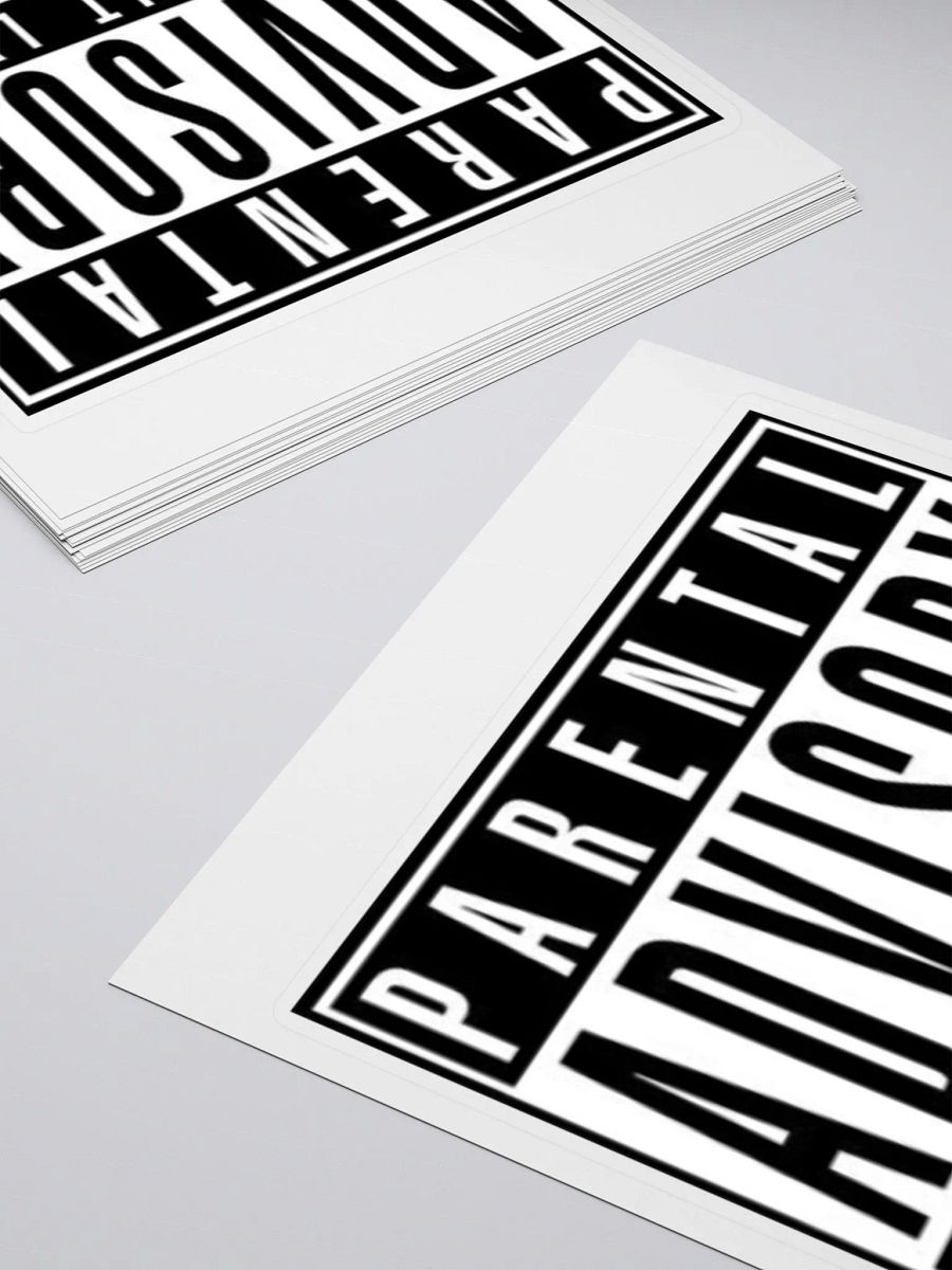 Parental Advisory Explicit Lyrics sticker product image (4)