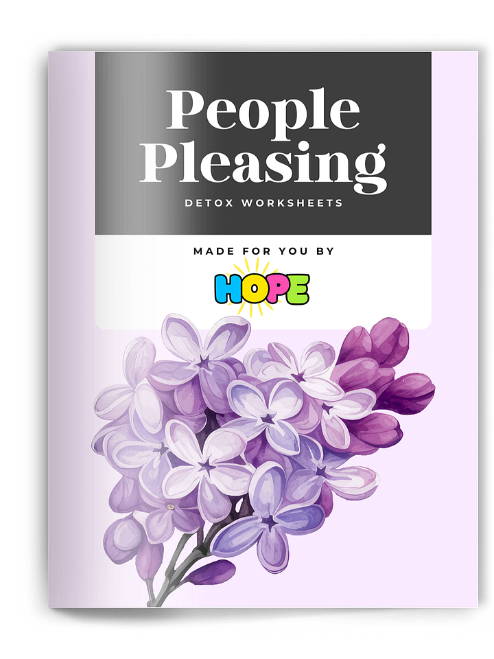 People Pleasing Detox: A Guided Worksheet Set for Boundaries and Self-Worth product image (2)