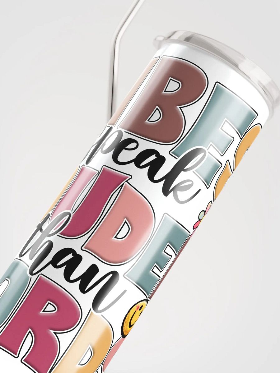 Vibes Speak Louder Stainless Tumbler product image (6)