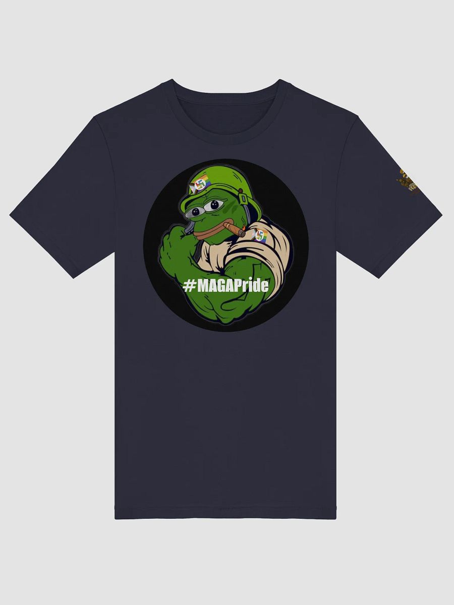 . 🖤💪🐸 #MAGAPride™ Alpha Female Tactical Tee – Blackout Edition (Like The Yin and The Yang, Also in White) product image (1)