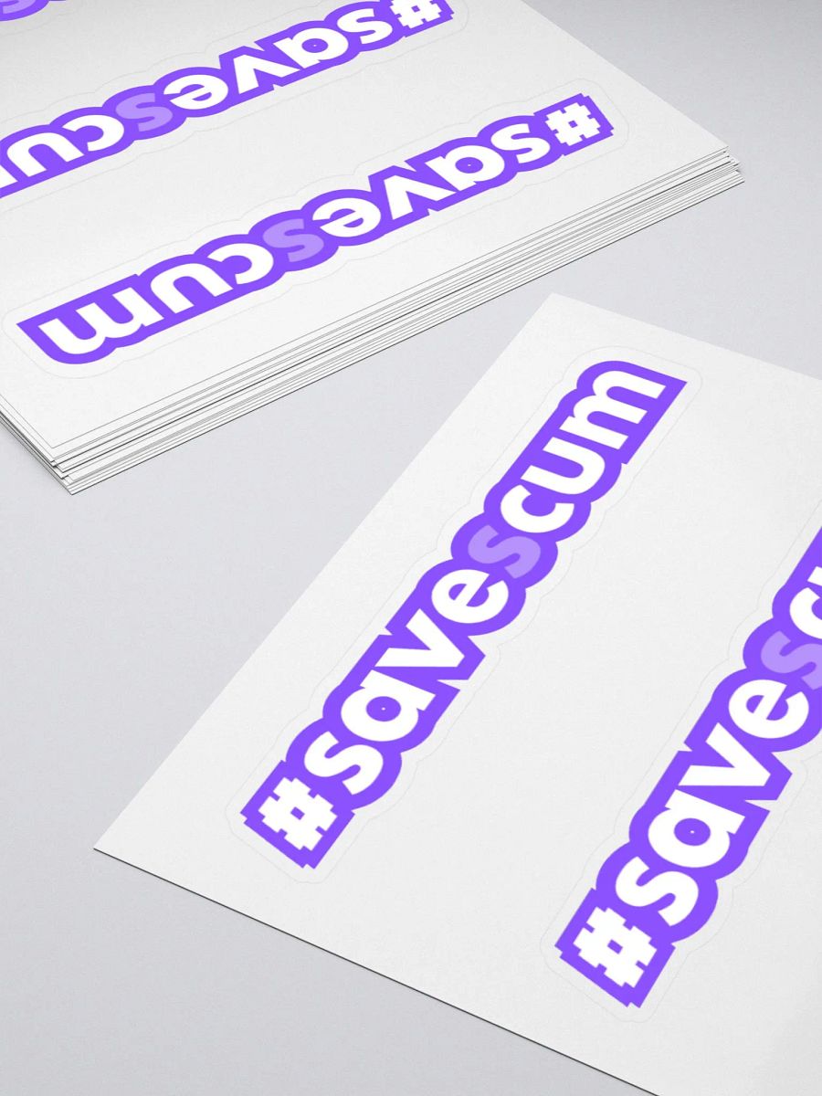 #SaveScum Stickers product image (12)