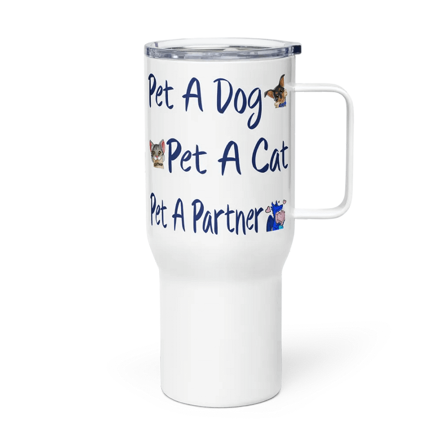 Pet A Travel Mug with a Handle product image (3)