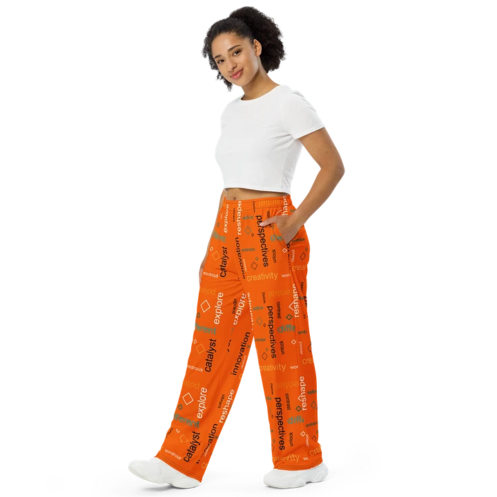 cozy pants fun contrast pattern product image (1)