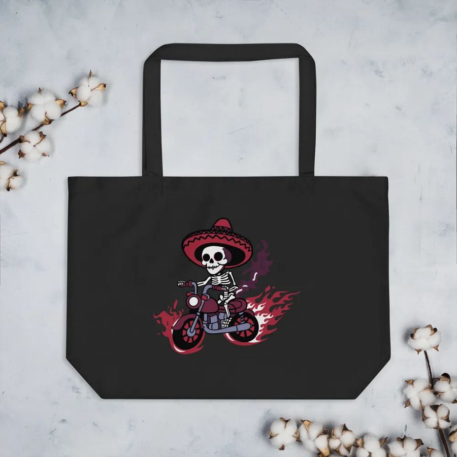 Bone to be Wild Organic Cotton Tote product image (5)