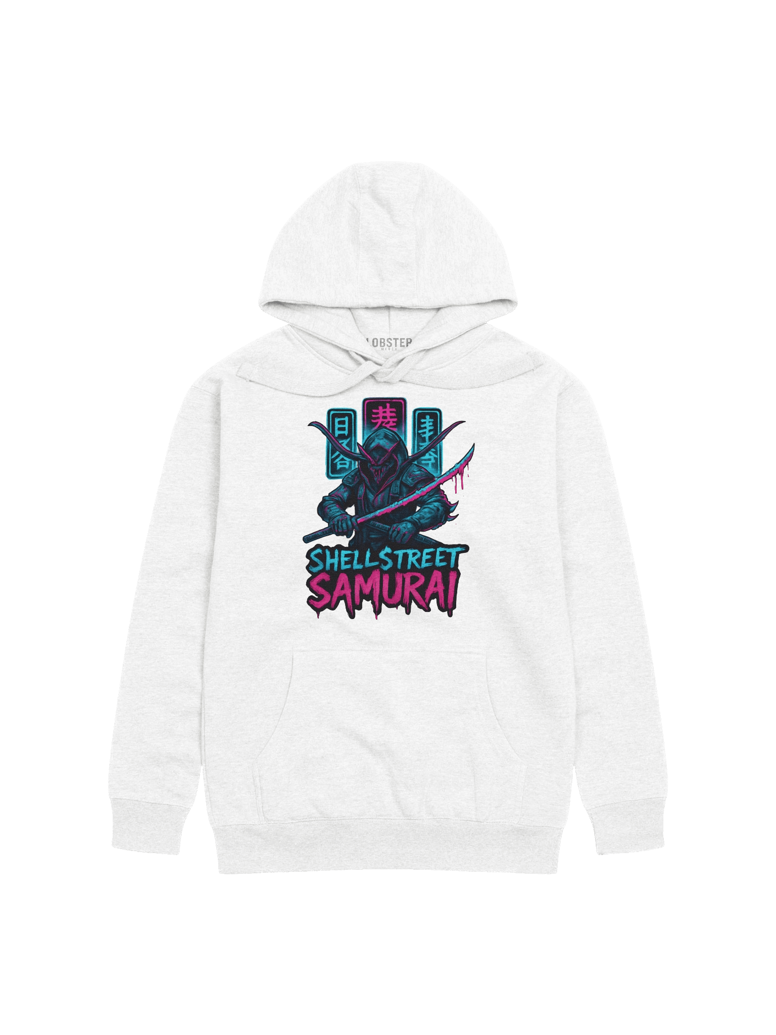 Shell Street Samurai Hoodie – Cyberpunk Lobster Graphic Unisex Hoodie product image (1)