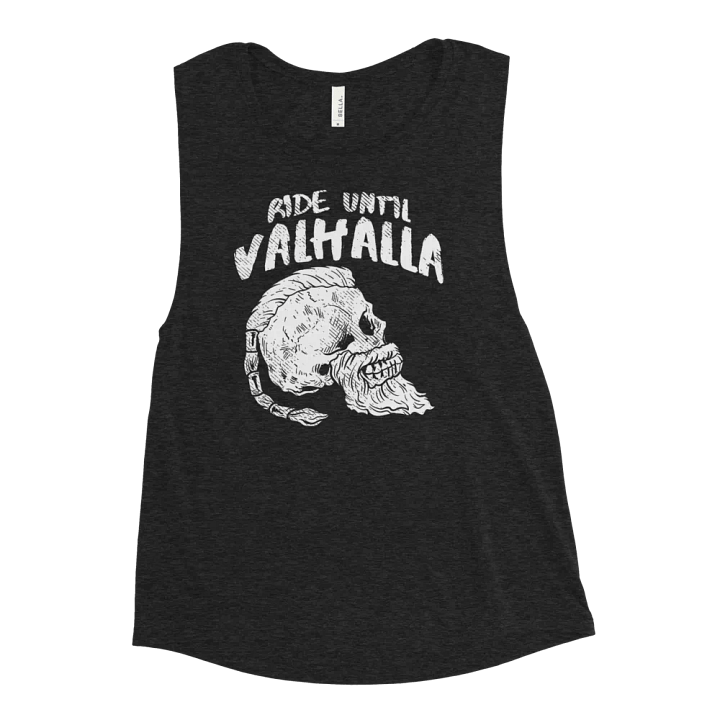 Ride Till Valhalla Women's Muscle Tank product image (2)