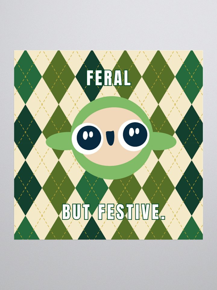 Goblin Holiday Sticker product image (1)