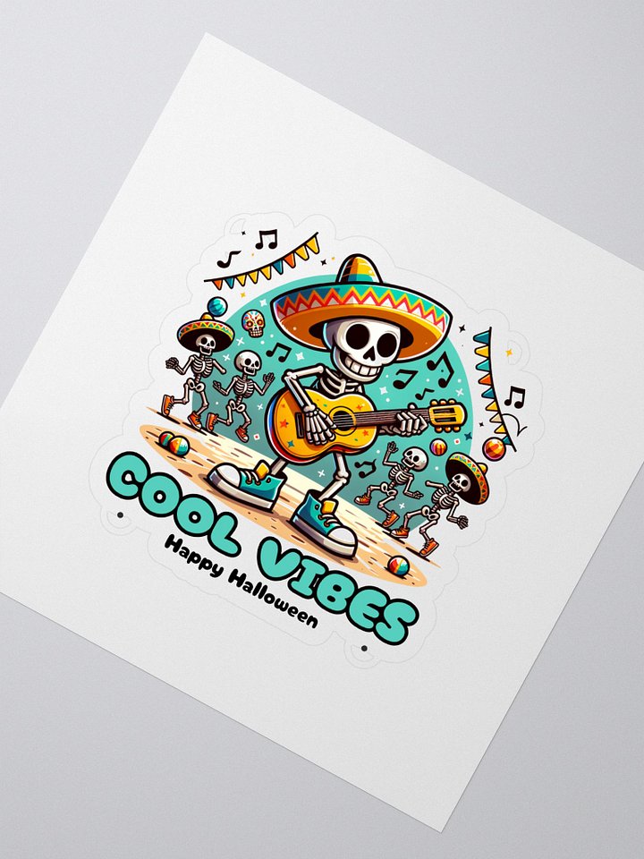 Cool Vibes Happy Halloween Sticker product image (1)