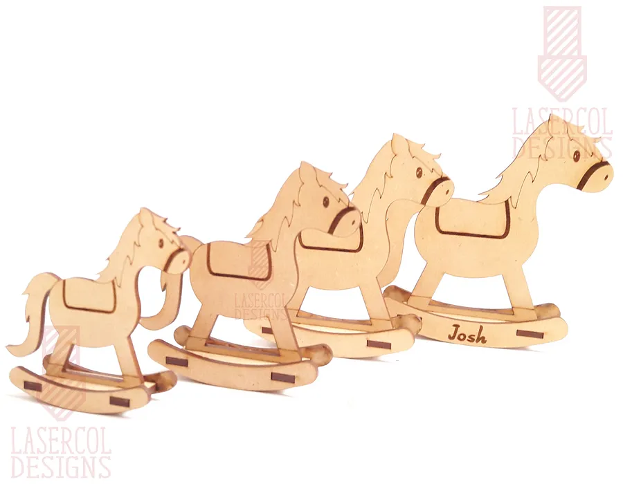 Rocking Horse (4 sizes) - Laser Cut Files product image (2)