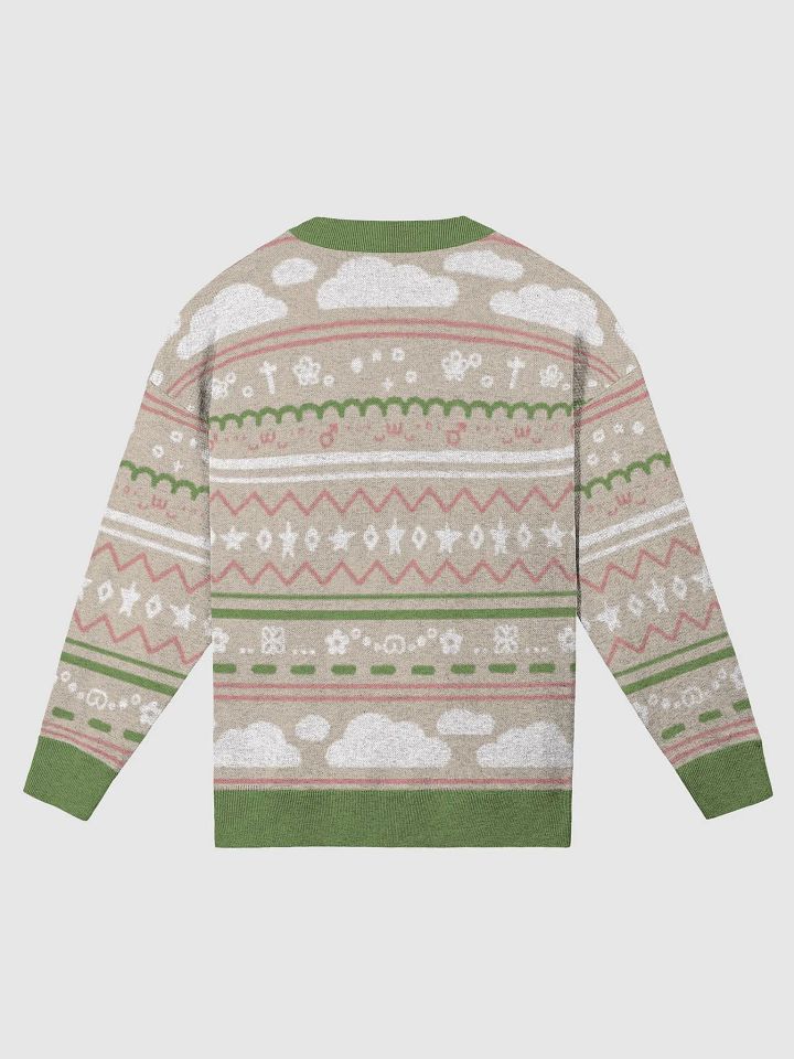 Cloudy Christmas Sweater - Beige product image (9)