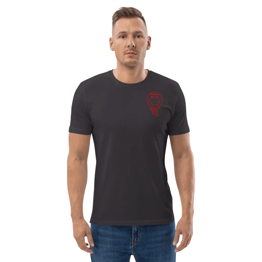 Red Smiley Face Tshirt product image (32)