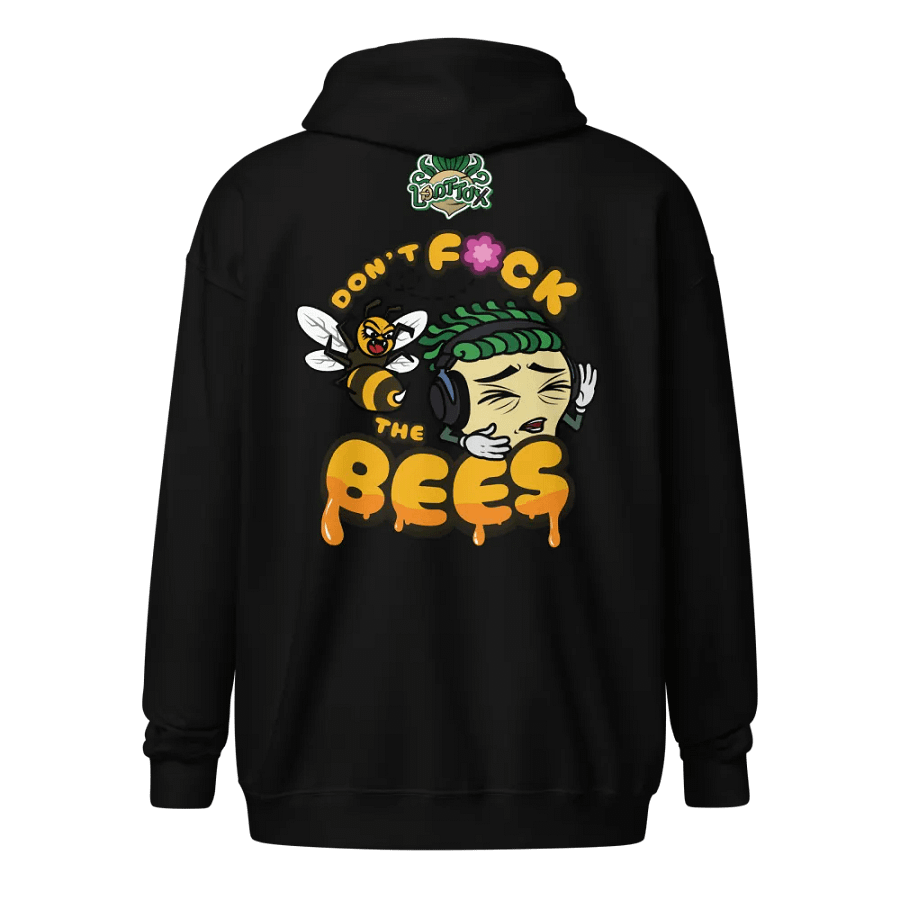 Don't F the bees zipper hoodie product image (8)