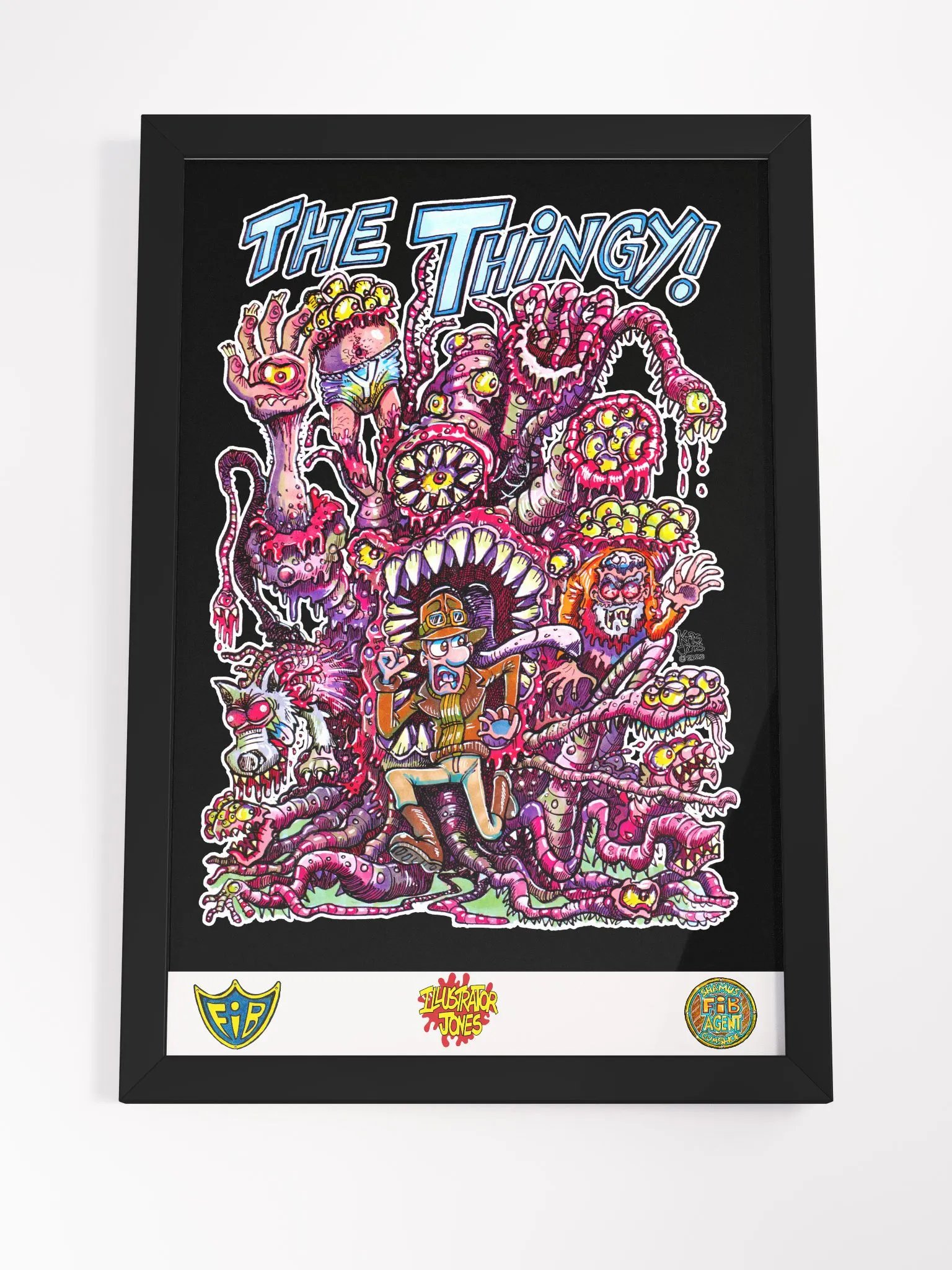 The Thingy horrific wall art. product image (4)