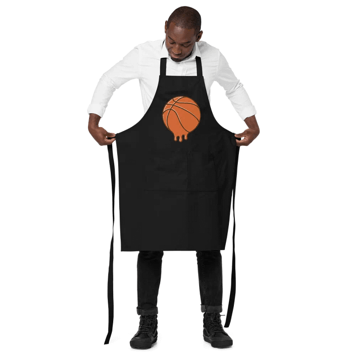 Melting Basketball apron product image (2)