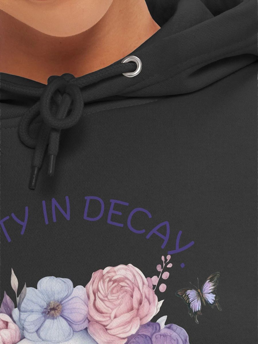 Decaying Beauty Floral Skull Hoodie product image (51)