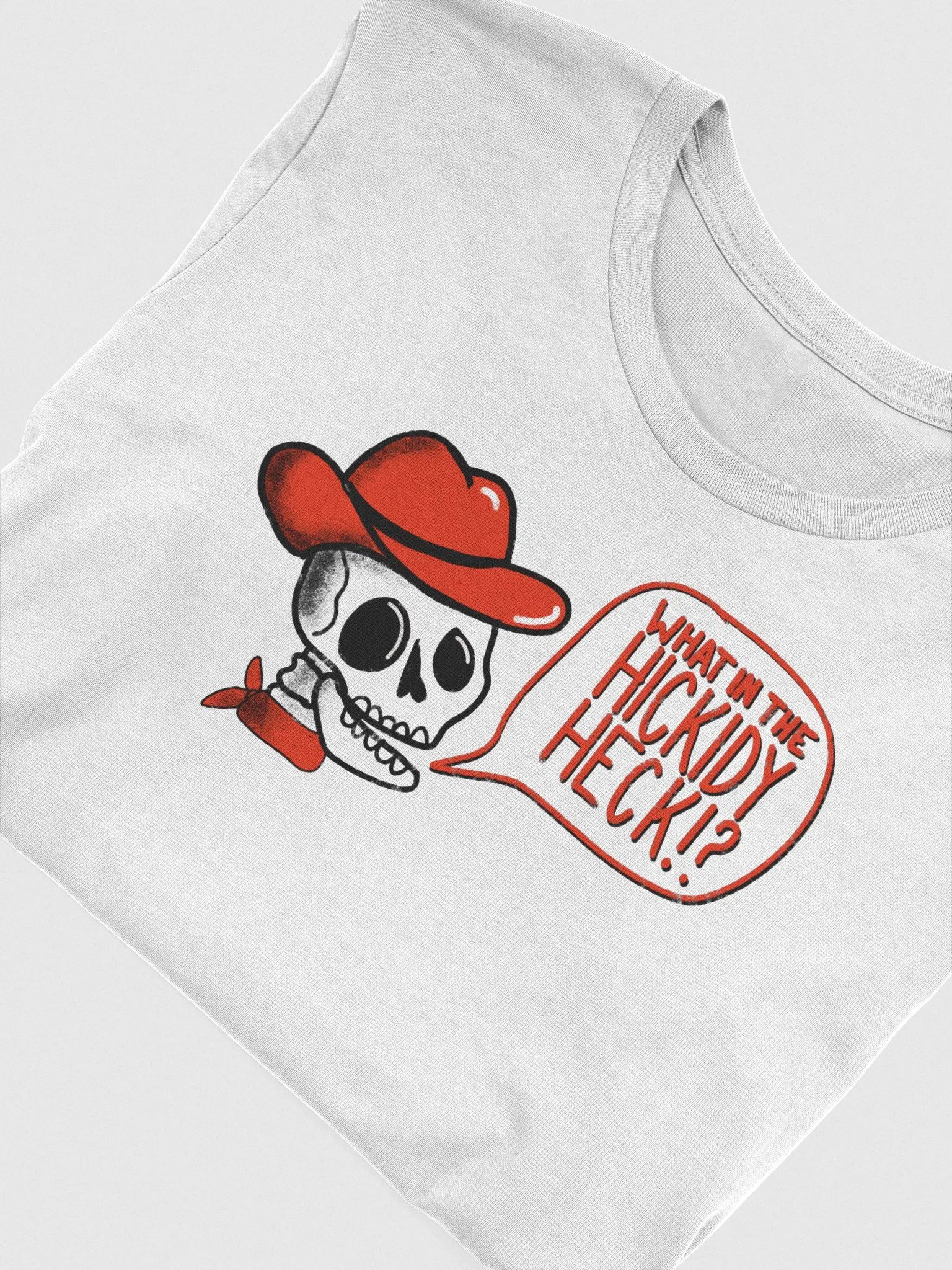 What In The Hickidy Heck white tee product image (1)