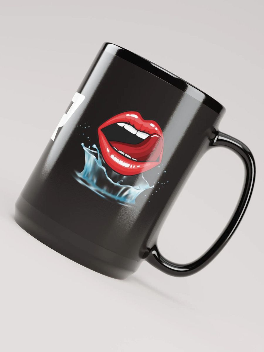 Wet Lips Black Mug 15oz product image (4)