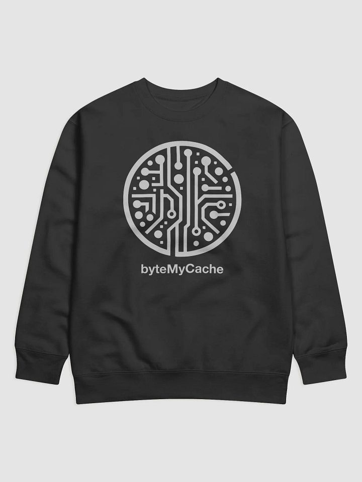 light logo sweatshirt with text product image (1)