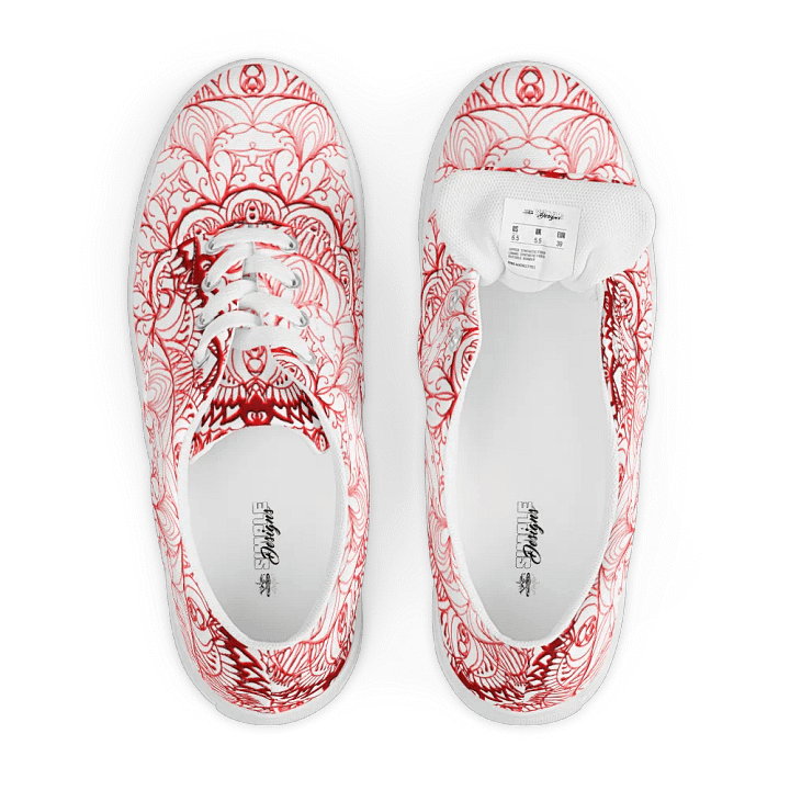 Mandala Harmony Women's Canvas Shoes product image (2)