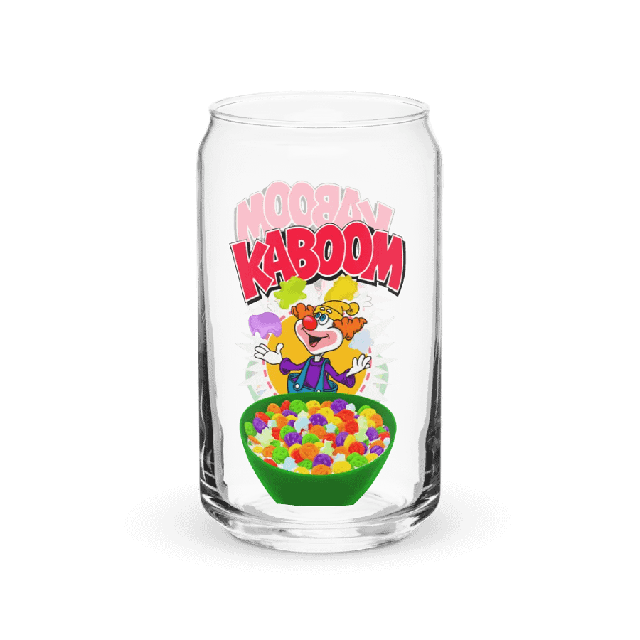 🥣 Saturday Morning Breakfast Kaboom! Can Shaped Glass 🥣 product image (11)