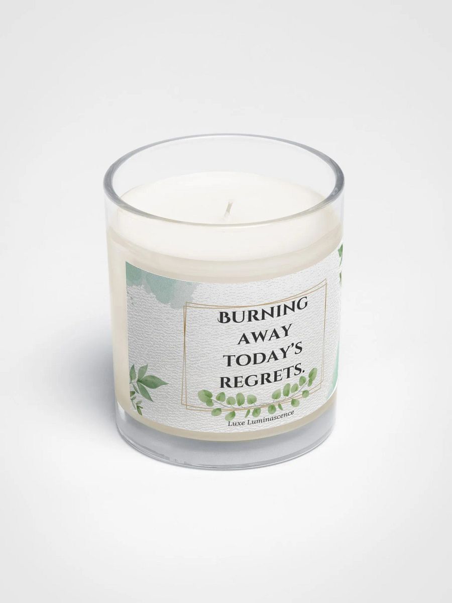 Regret Buster Funny Quote Candles product image (2)