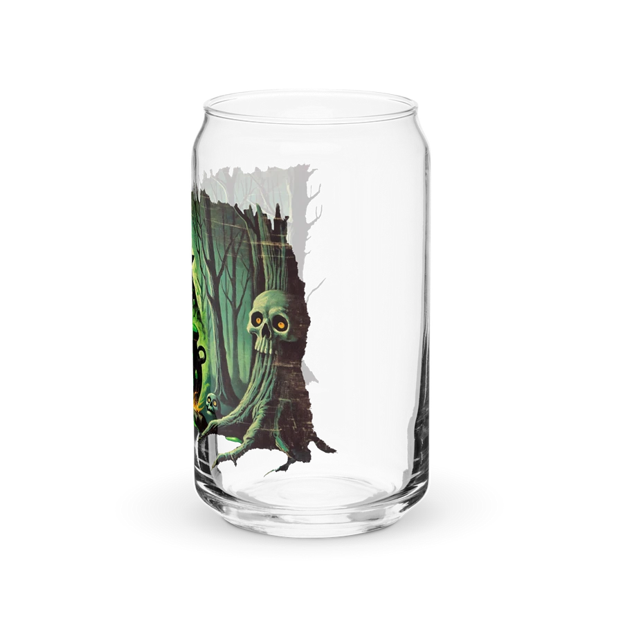 Cauldron Monster Halloween Brew Glass (Distressed Look) product image (9)