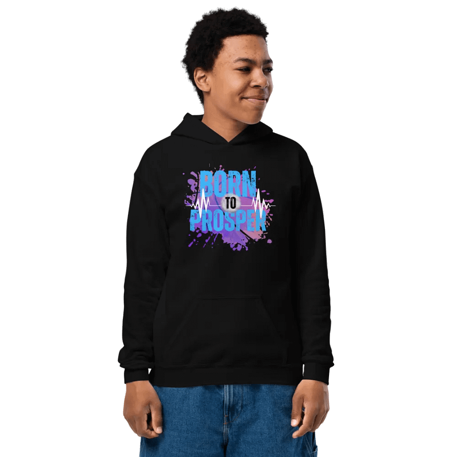 Born to Prosper Youth Hoodie product image (3)