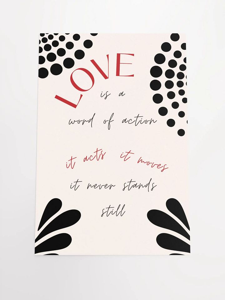 Action of Love Poster product image (1)