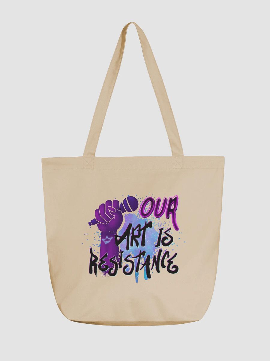 Our Art is Resistance Tote Bag product image (5)