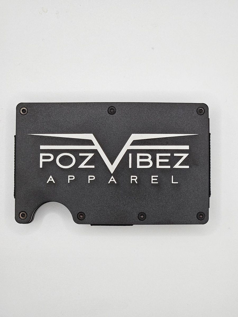 PozVibez Money Clip card holder product image (2)