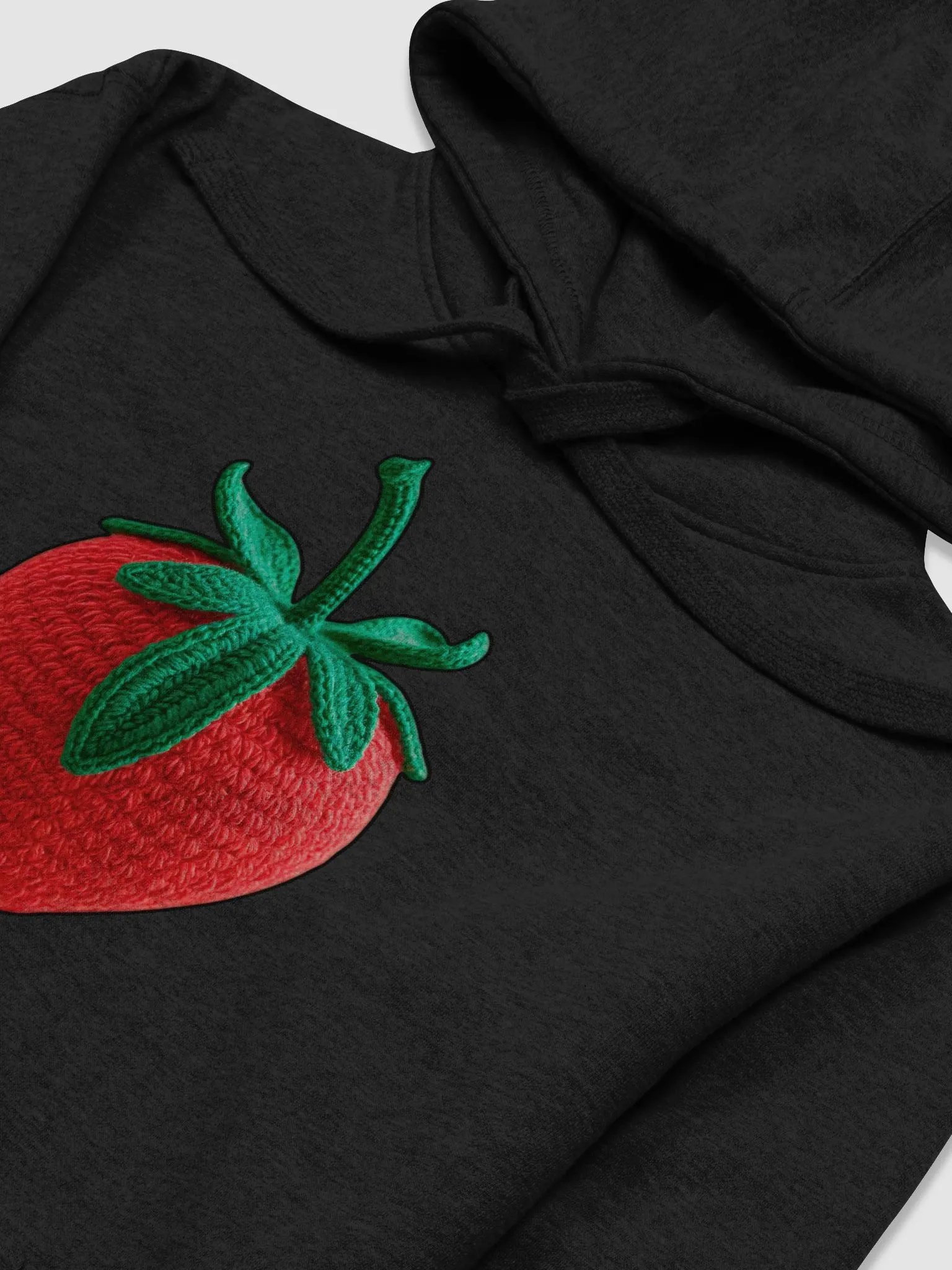 CozyAvocado Cotton Heritage Unisex Premium Hoodie Strawberry #4 product image (3)