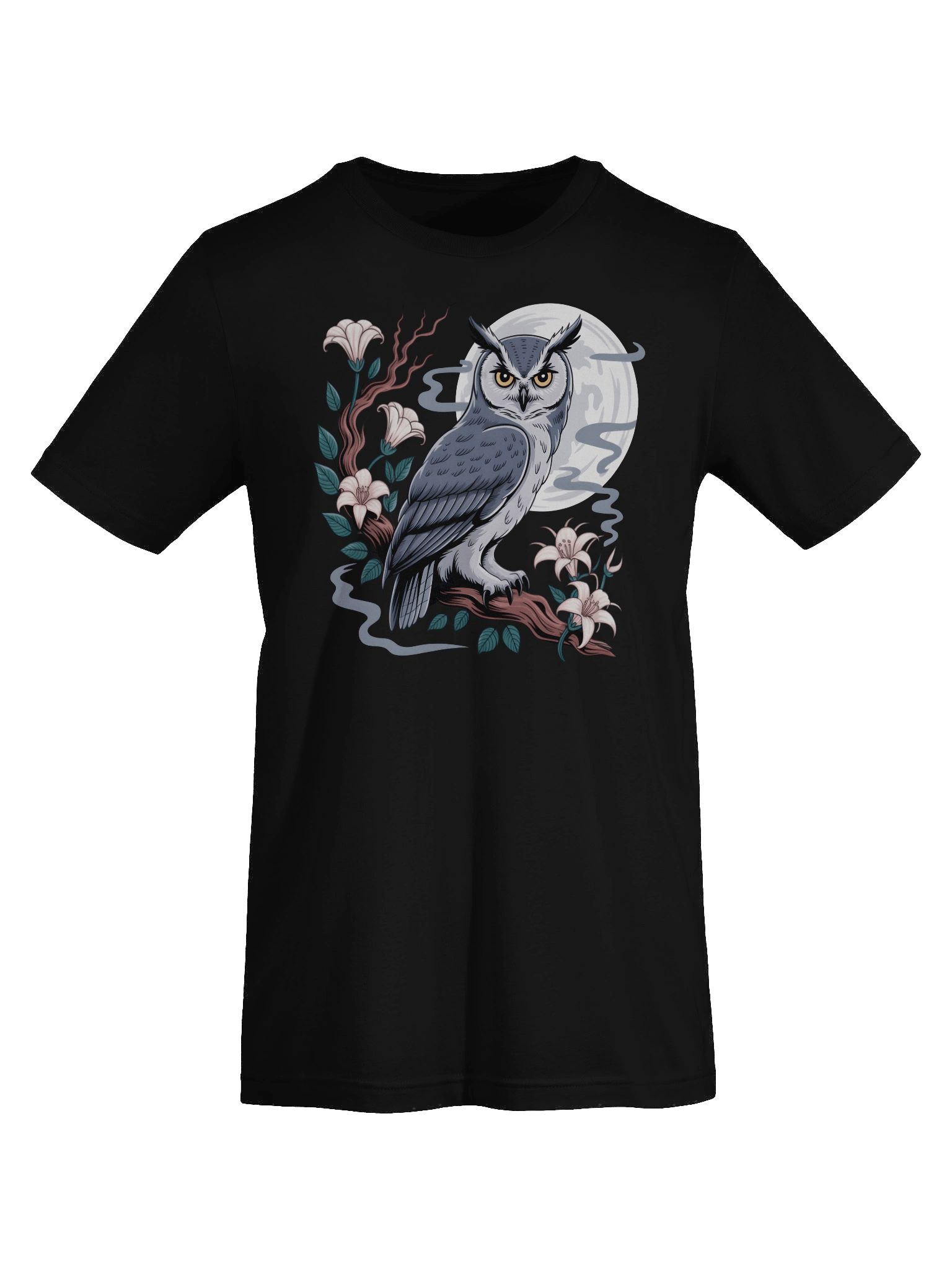 Moonlit Owl Perch T-Shirt product image (26)