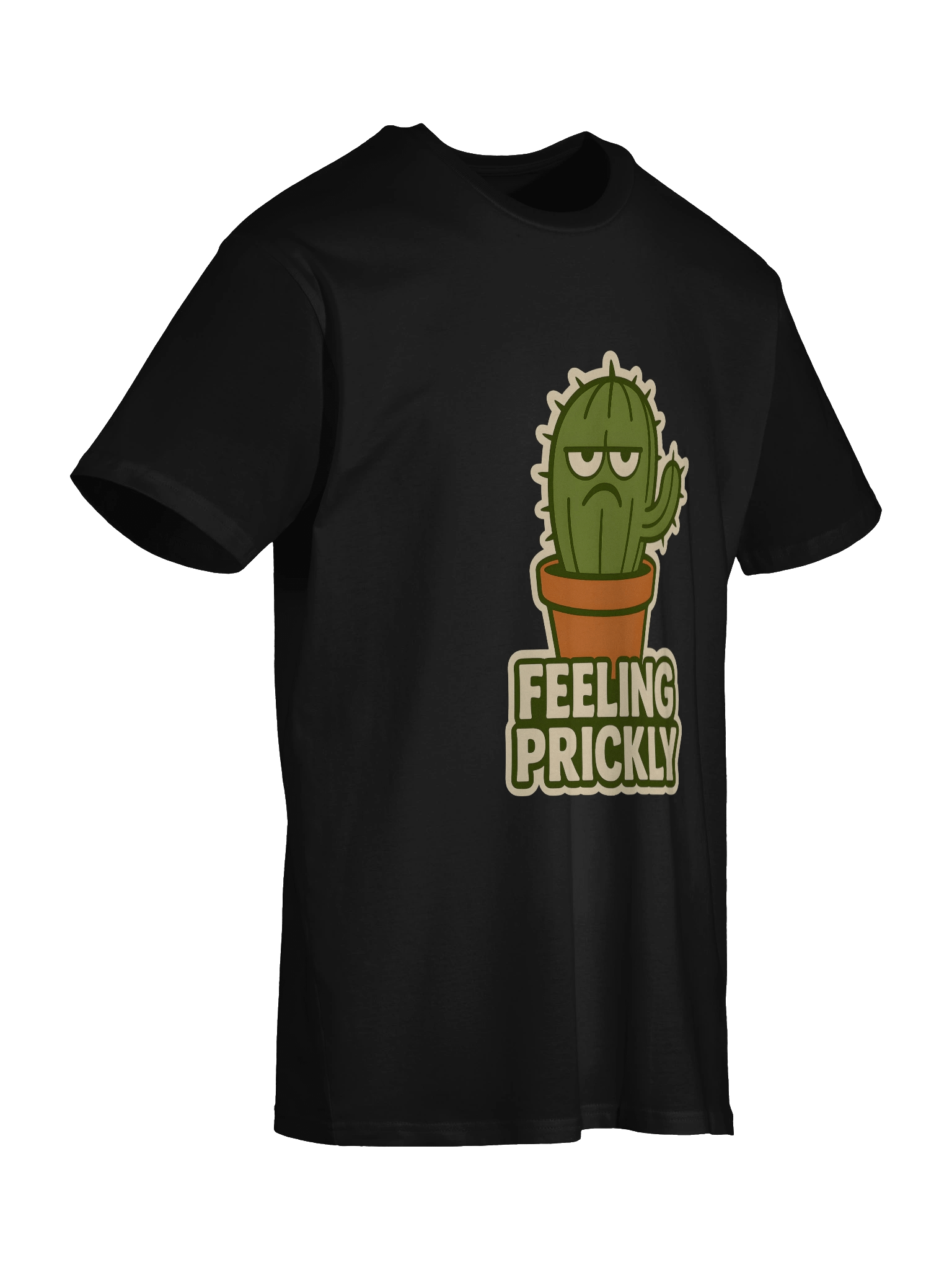 🌵 Feeling Prickly T-Shirt | Funny Cactus Design product image (29)