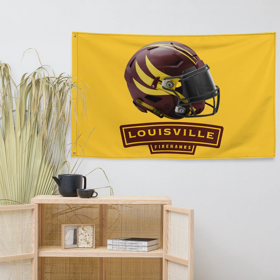 Louisville Firehawks Team Flag product image (7)