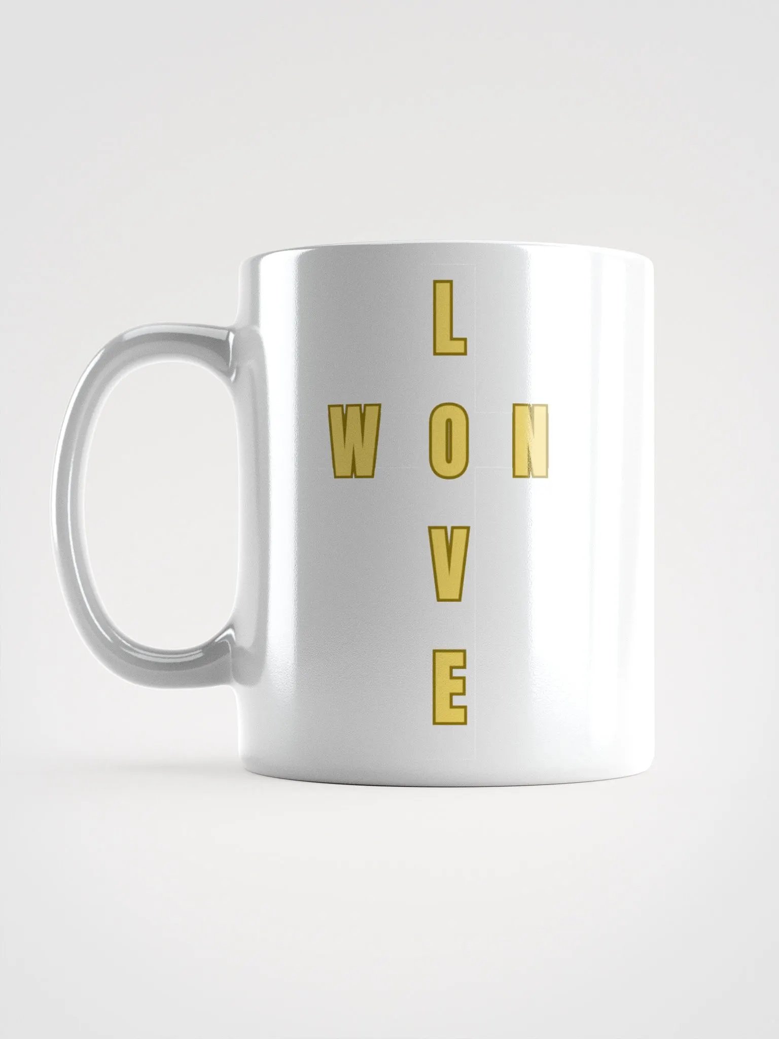 LOVE WON -White- Mug product image (6)