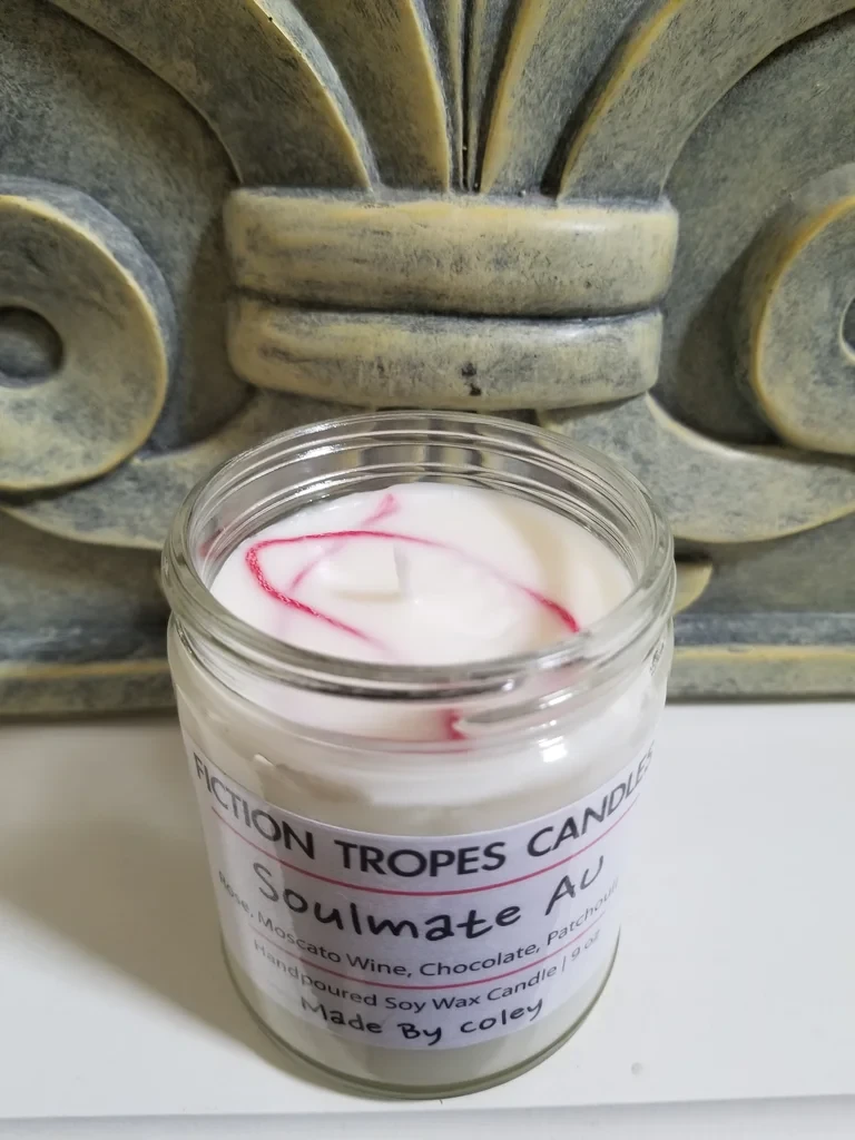 Soulmate AU Candle (Fiction Tropes Candles) product image (3)